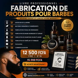 Livre de formulation Professionnelle de produits de barbes
