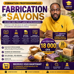 Devenez expert en fabrication de savon: Formation professionnelle.