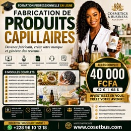 Maîtrisez la fabrication de produits capillaires : formation complète et professionnelle