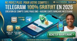 Créer un compte télégram