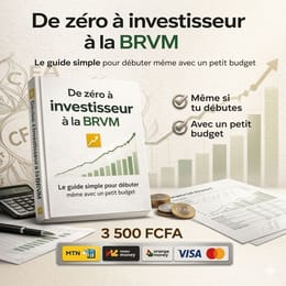 FORMATION COMPLÈTE SUR LA BOURSE DE LA BRVM : De Débutant à Expert