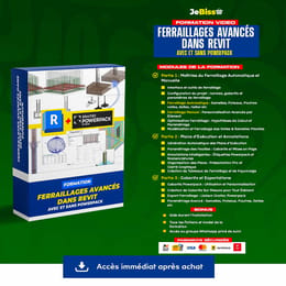 🚨FORMATION FERRAILLAGES AVANCES DANS  Revit + POWERPACK🚨