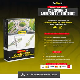 🚨FORMATION EN CONCEPTION DE CARREFOUR ET GIRATOIRE SUR COVADIS🚨
