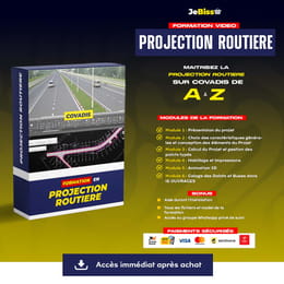 🚨FORMATION EN PROJECTION ROUTIERE SUR COVADIS🚨