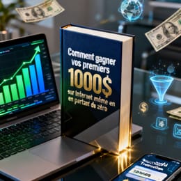 Premier Millier : Méthode Complète pour Gagner 1000$ sur Internet