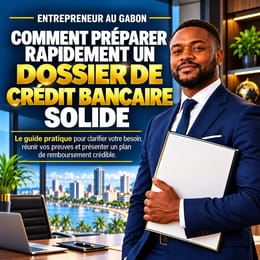 Entrepreneur au Gabon : Comment obtenir un crédit bancaire rapidement et sans rejet