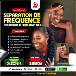 SEPARATION DE FREQUENCE Retouche Photo Pro et Génère +350.000 FCFA / mois