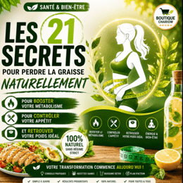 Les 21 Secrets Pour Perdre la Graisse Naturellement