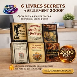 6 LIVRES SECRETS