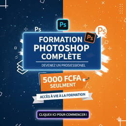 Formation complète en photos shop