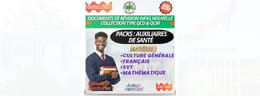 NIVEAU BEPC : PACKS SUJETS INFAS 2026 [ AUXILIAIRES DE SANTE ]
