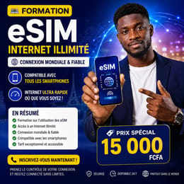 📚 FORMATION eSIM – INTERNET ILLIMITÉ