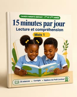 15 minutes par jour : Lecture et compréhension 1ère-2ème année – Mois 1