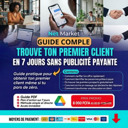 Trouve ton premier client en 7 jours sans publicité payante