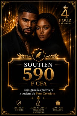 🤍 Soutien Four Créations – 590 F CFA