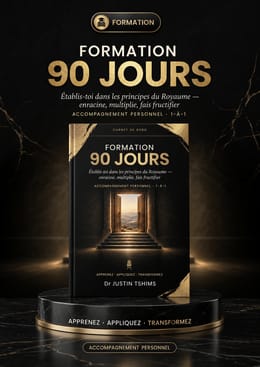 Accompagnement personnel 90 jours — 1-à-1 avec Dr Justin Tshims