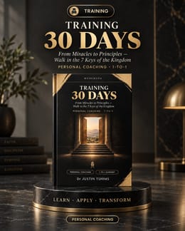 30-Day Personal Guidance — 1-on-1 with Dr Justin Tshims