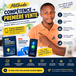 PROGRAMME D'ACCOMPAGNEMENT CRÉE ET VENDS TON PREMIER PRODUIT DIGITAL AVEC TON TÉLÉPHONE