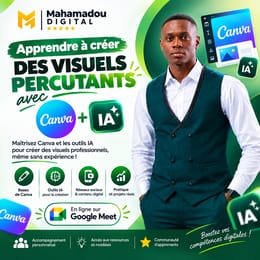 Apprendre à créer des visuels percutants avec canva et l'IA