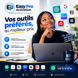 EASY PRO ACTIVATION : Paiement Sécurisé + Reçu de paiement