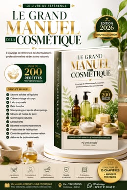 LE GRAND MANUEL DE LA COSMÉTIQUE FORMULATIONS AVANCÉES & THÉRAPIES NATURELLES