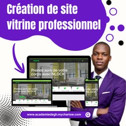 Création de sites vitrine professionnel à 43.000 FCFA