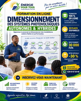 DIMENSIONNEMENT D’UN SYSTÈME SOLAIRE PHOTOVOLTAIQUE AUTONOME ET HYBRIDE