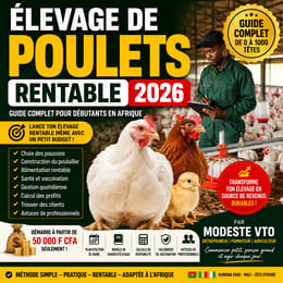 Élevage de Poulets Rentable 2026 Guide Complet de 0 à 1000 Têtes pour Débutants en Afrique