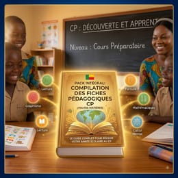 Pack Intégral : Compilation des Fiches Pédagogiques CP (Toutes Matières)