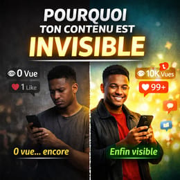 Pourquoi ton contenu est invisible sur les réseaux sociaux