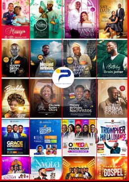 +300 TEMPLATES AFFICHES MODIFIABLES