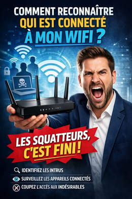 COMMENT SAVOIR QUI EST CONNECTÉ À MON WIFI