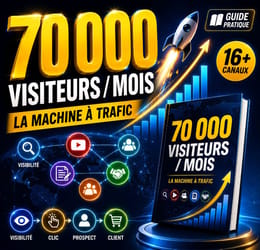 🔥 70 000 VISITEURS/MOIS™ — Construisez Votre Machine à Trafic en 24H pour Seulement 1 $