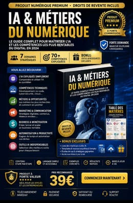IA & MÉTIERS DU NUMÉRIQUE