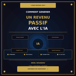 Comment generer un revenu passif avec IA
