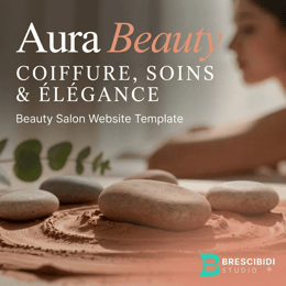 Aura Beauty — Beauty Salon Website Template