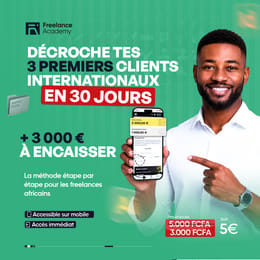 Gagner tes 3 premiers contrats étrangers en tant que graphiste freelance depuis l'Afrique
