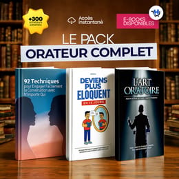 Le Pack Orateur Complet - 3 guides, une seule transformation