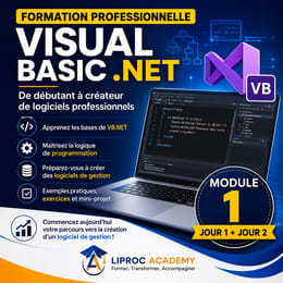 De Débutant à Créateur de Logiciels VB.NET : Module 1 Exclusif