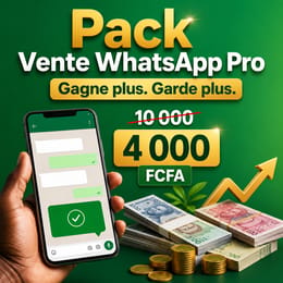 Pack Vente WhatsApp Pro