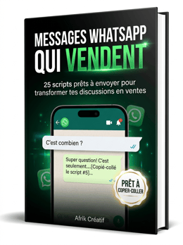 Messages WhatsApp qui vendent - 28 scripts prêts à copier