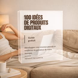 100 Idées rentables de produits digitaux - Guide