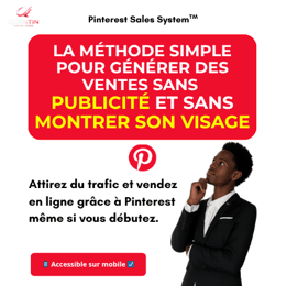 COMMENT J’UTILISE PINTEREST POUR GÉNÉRER DES VENTES SANS PUBLICITÉ ET SANS MONTRER MON VISAGE