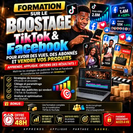 Formation Pro Boostage TikTok Et Facebook