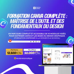 Maîtriser Canva & les bases du Design Graphique — Formation Complète