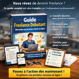 Guide Freelance Débutant  Décrochez vos premiers clients en ligne