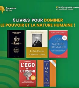 5 livres pour maîtriser le code du pouvoir et de l’intelligence sociale