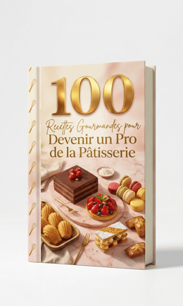 100 RECETTES GOURMANDES POUR DEVENIR UN PRO DE LA PÂTISSERIE