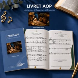 Livret AOP | Édition Septembre 2026