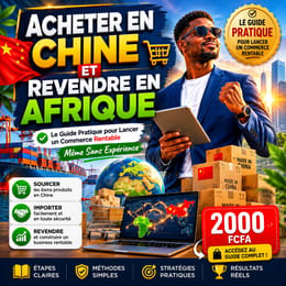 ACHETER EN CHINE ET REVENDRE EN AFRIQUE : Le Guide Pratique pour Lancer un Commerce Rentable